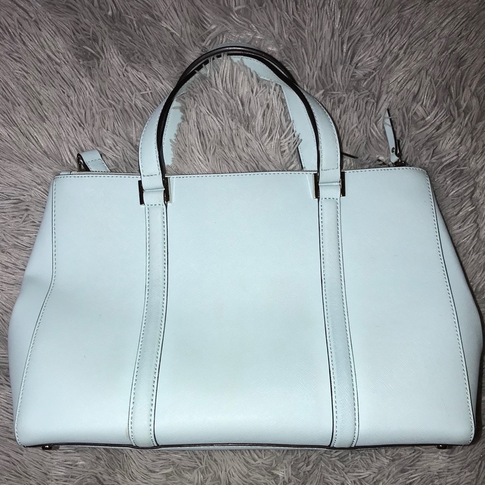Kate Spade Light Blue Structured Satchel - Picture 8 of 8